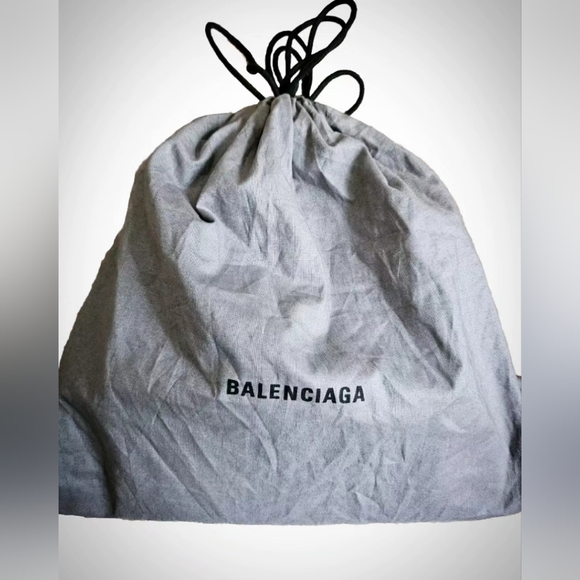 Balenciaga Shopping North South Tote XXS Bag White Black Logo Square Crossbody - Picture 6 of 11